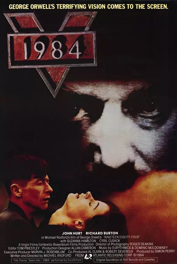 反乌托邦三部曲:1984 与 美丽新世界(1998) 电影