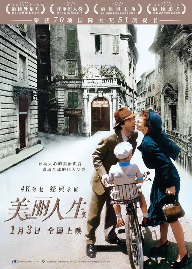 美丽人生   La vita è bella   一个快乐的传说(港)  Life Is Beautiful (Reg)