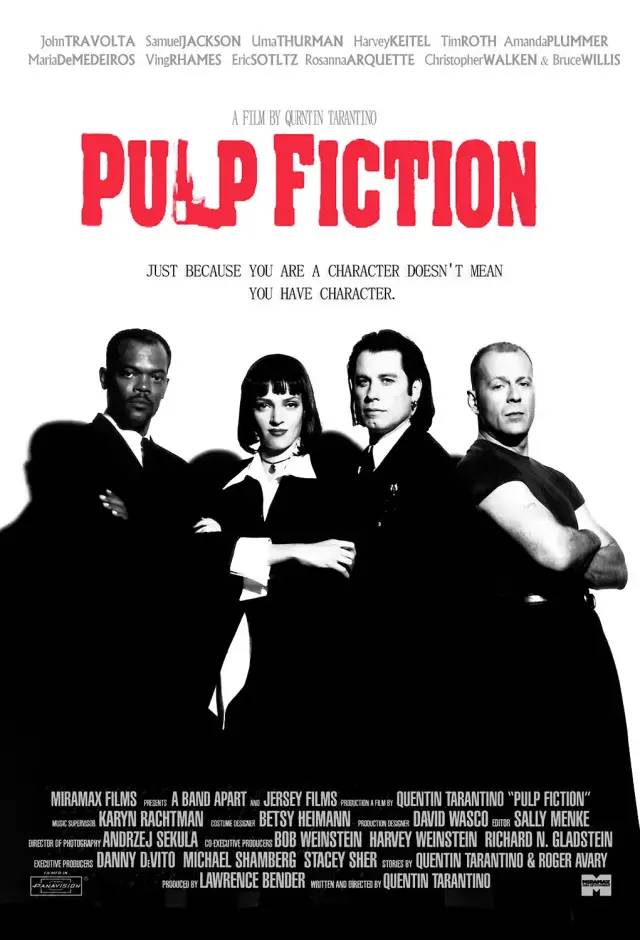 低俗小说   Pulp Fiction   黑色追緝令(台)  危险人物(港) (Reg)