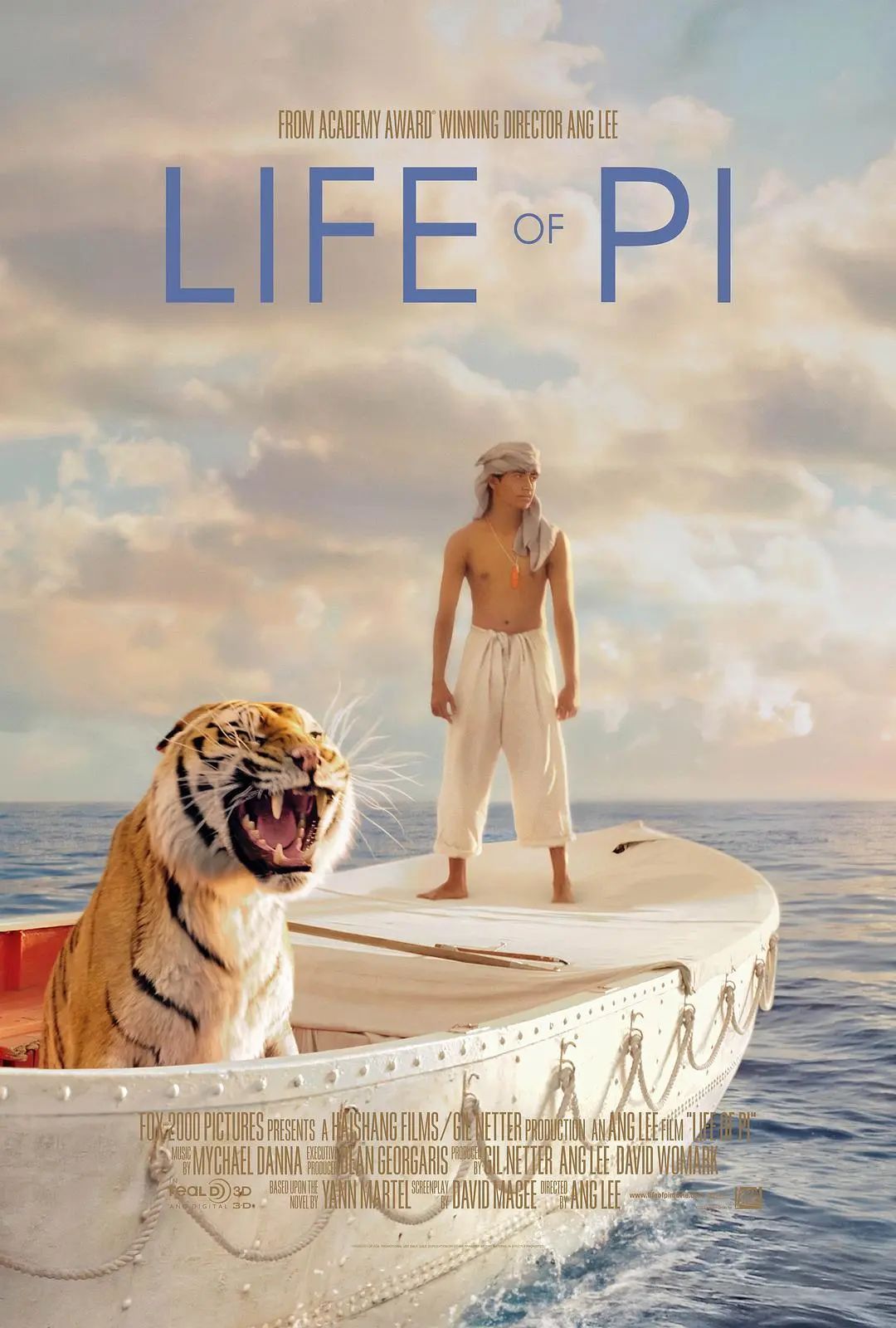 少年派的奇幻漂流   Life of Pi   少年Pi的奇幻漂流  漂流少年Pi (Reg)