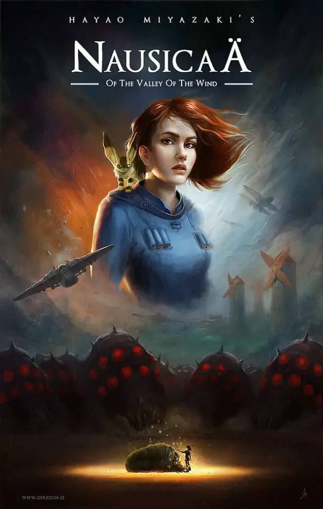 风之谷   風の谷のナウシカ   Kaze no tani no Naushika  Nausicaä of the Valley of the Wind 