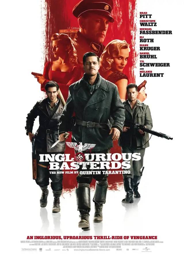 无耻混蛋   Inglourious Basterds   恶棍特工(台)  希魔撞正杀人狂(港) (Reg)